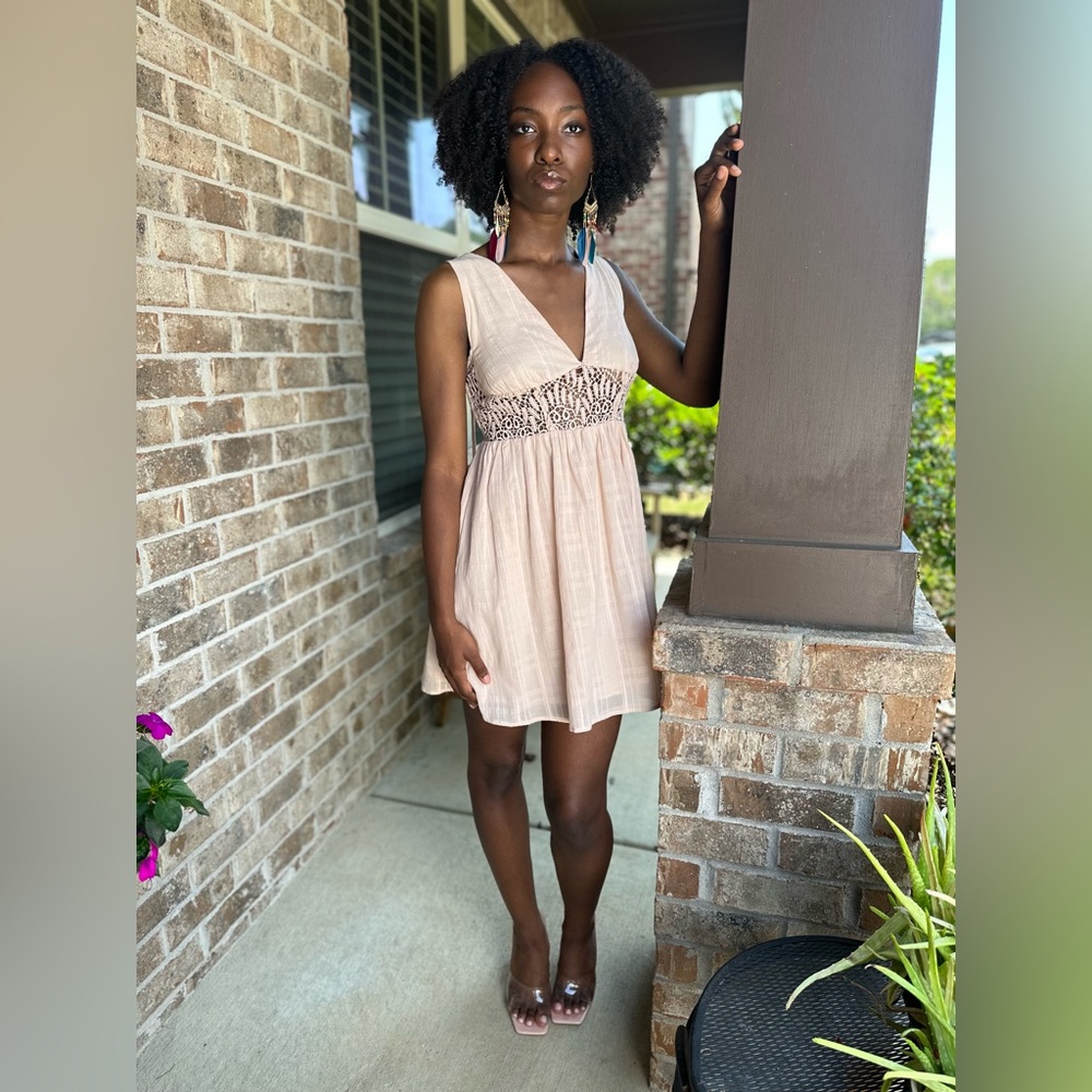Apricot Summer Dress